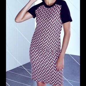 Kate spade new york geometric print top & skirt